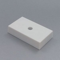 White Plastic Trophy Base (3"x1 3/4")